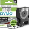 Tarrateippi DYMO D1 19mm Musta/Valkoinen