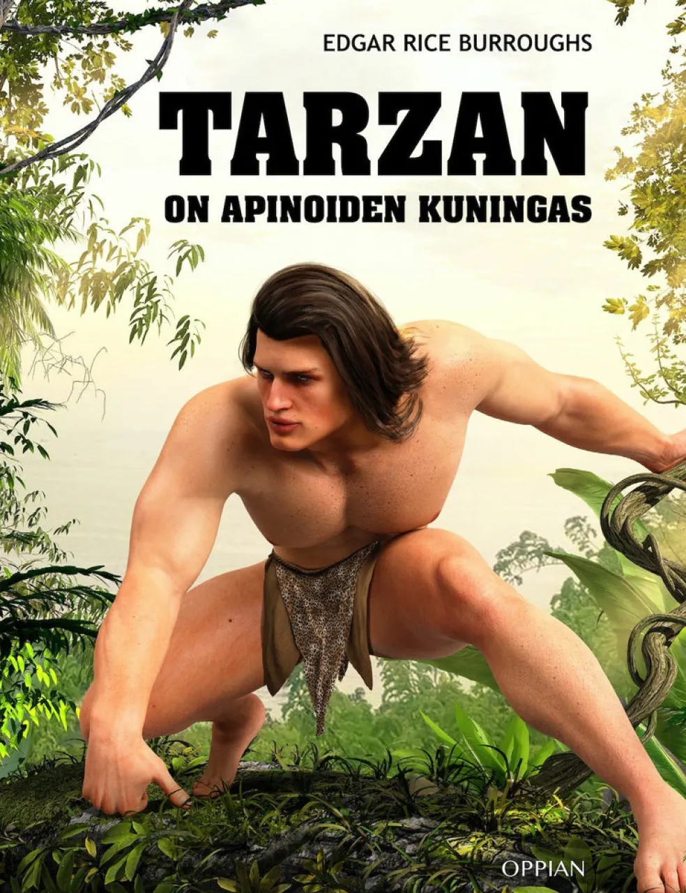 Tarzan on apinoiden kuningas (selkokirja)