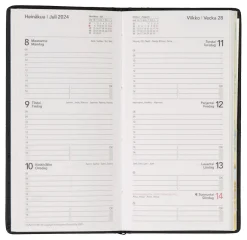 Taskukalenteri SKK 2024 musta