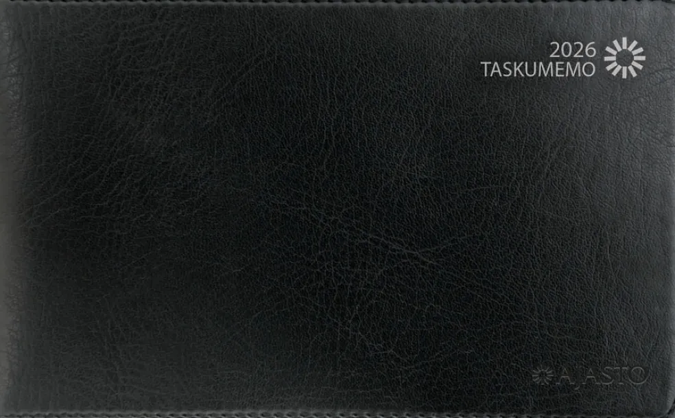 Taskumemo, musta 2026