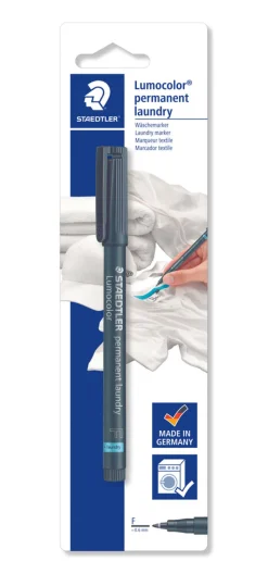 Tekstiili/merkkauskynä Lumocolor 319 musta Staedtler