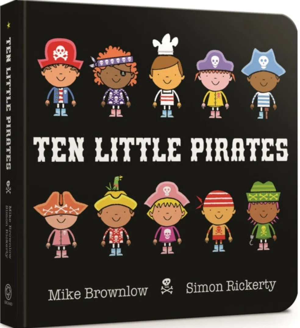 Ten Little Pirates Board Book