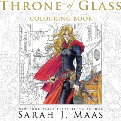 Throne of Glass Colouring Book, The