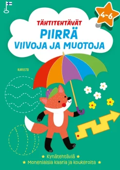 Tähtitehtävät Piirrä viivoja ja muotoja