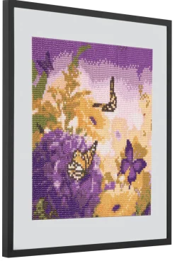 Timanttimaalaussetti 30x30 cm Kukat