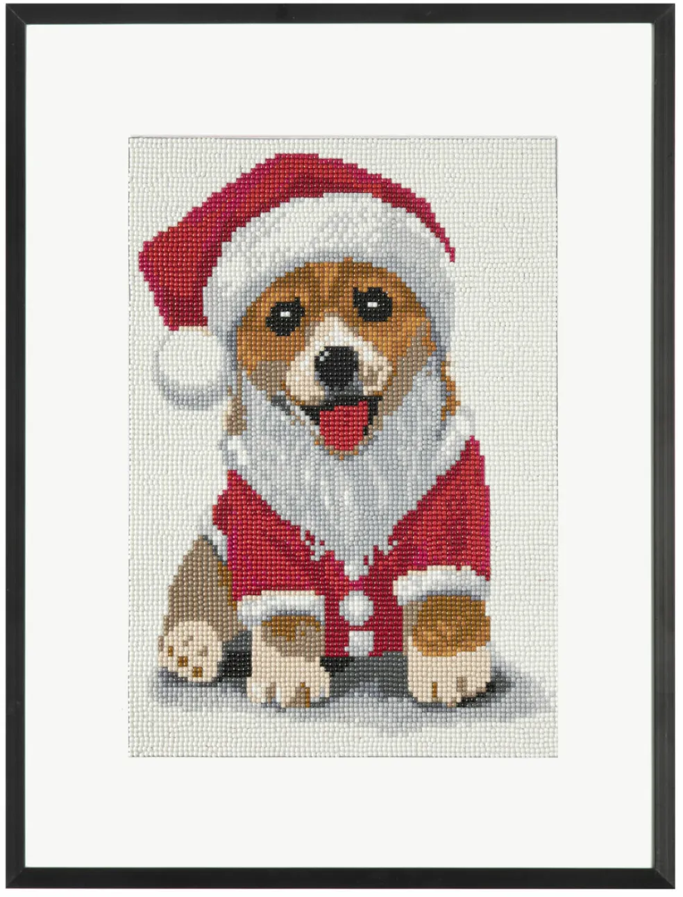 Timanttimaalaussetti 30x40 Joulukoira