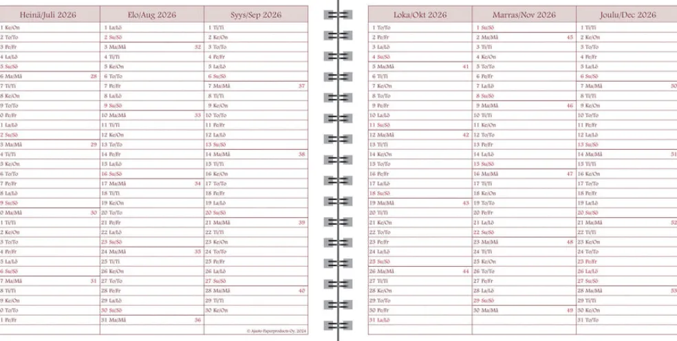 Time Square 2025-2026 (lukuvuosikalenteri)