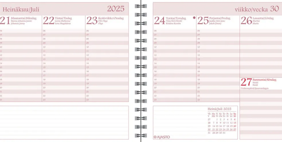 Time Square 2025-2026 (lukuvuosikalenteri)