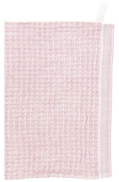 Tiskirätti Lapuan Kankurit Maija valko-roosa 25x32cm