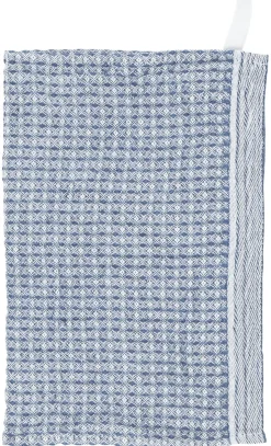 Tiskirätti Lapuan Kankurit Maija valko-sateensininen 25x32cm