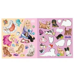 TOPModel Stickerworld KITTY and DOGGY