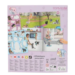 TOPModel Stickerworld KITTY and DOGGY