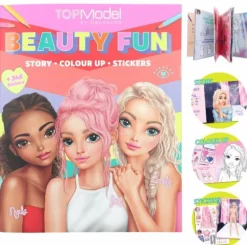 TOPModel Värityskirja BEAUTY FUN