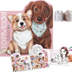 TOPModel Värityskirja KITTY and DOGGY, koira