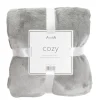 Torkkupeite Cozy harmaa 130x170 cm