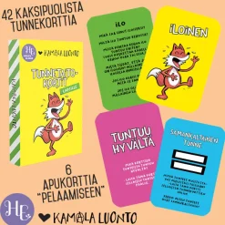 Tunnetaitokortit lapsille Kamala Luonto Hidasta Elämää