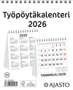 Työpöytäkalenteri 2026