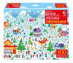 Usborne Book and Jigsaw Christmas Maze