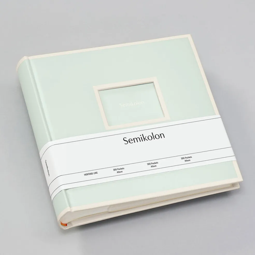 Valokuva-albumi Semikolon 200 kuvataskua, moss