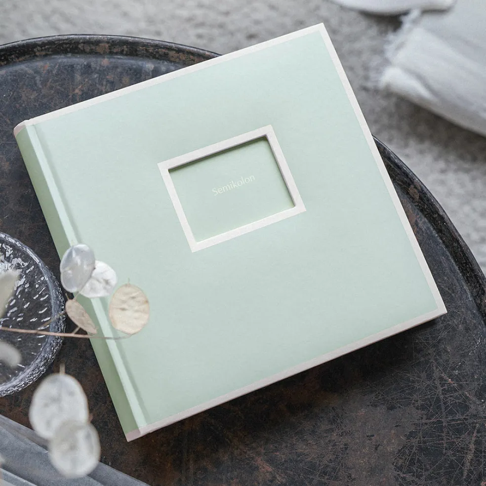 Valokuva-albumi Semikolon 200 kuvataskua, moss