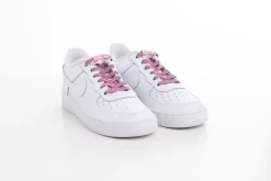 Venyvät kengännauhat EEZYBEEZY, pinkki glitter