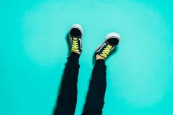 Venyvät kengännauhat EEZYBEEZY,neonkeltainen