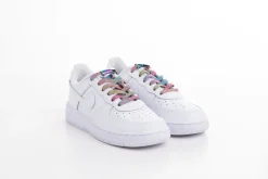 Venyvät kengännauhat EEZYBEEZY, glitter rainbow