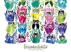 Vesivärilehtiö A3/50 160g