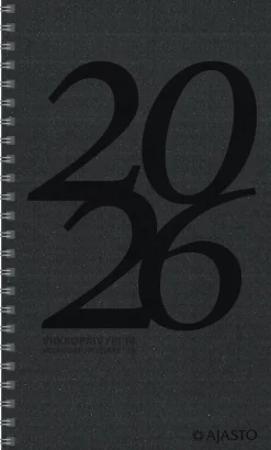 Viikkopäivyri/Veckodatumvisare 14 Eko, musta 2026