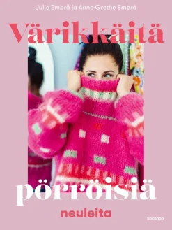 Värikkäitä pörröisiä neuleita