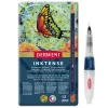 Värikynä 12 kpl Derwent Inktense + säiliösivellin