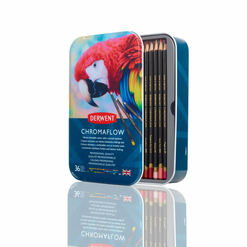 Värikynä 36 väriä Derwent Chromaflow