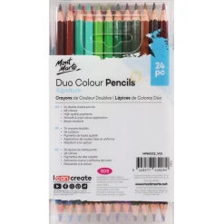 Värikynät 24 kpl kaksipäiset Mont Marte