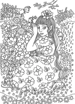 Värityskirja Fantasy