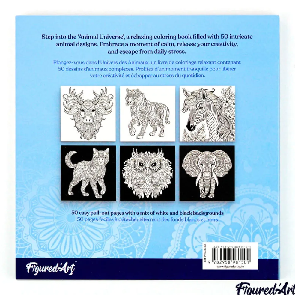 Värityskirja Figured Art