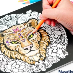 Värityskirja Figured Art