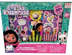 Värityssetti Gabby's Dollhouse 30 osaa