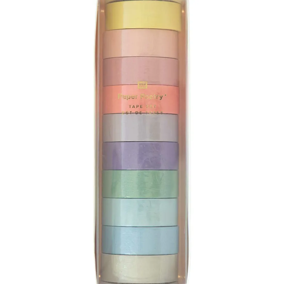 Washiteippi 10 kpl Rico Design pastelli