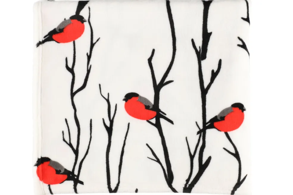 Winteria Torkkupeitto punatulkku 127x152 cm