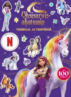 Yksisarvisakatemia - Tarroja ja tehtäviä
