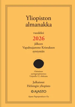 Yliopiston almanakka A4 2026