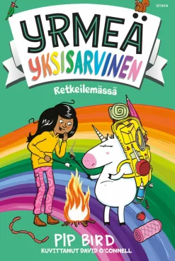 Yrmeä yksisarvinen retkeilemässä